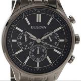 Bulova Gunmetal Chronograph Mens Watch 98A217