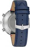 Bulova Men's Analog Quartz Watch with Leather Strap 96A283
