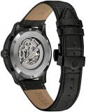 Bulova Men's Analogue Automatik Watch with Leather Strap 98A283