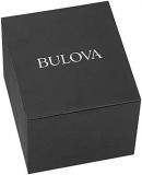 Bulova 97A175 Men's Automatic Stainless Steel Watch with Leather Strap