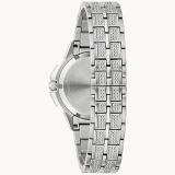 Bulova Women's Analogue Quartz Watch with Stainless Steel Strap 96L305
