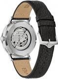 Bulova Men's Digital Automatic Watch with Leather Strap 96B374