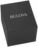 Bulova Men's Analog Quartz Watch with Stainless Steel Strap 98A216
