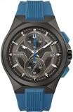 Bulova Men's Chronograph Quartz Watch with Silicone Strap 98B380