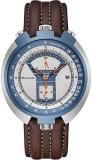 Bulova Men's Chronograph Quartz Watch with Leather Strap 98B390