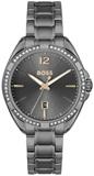 BOSS Analogue Quartz Watch for Women with Grey Stainless Steel Bracelet - 1502620