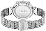BOSS Analogue Multifunction Quartz Watch for Women with Silver Stainless Steel Mesh Bracelet - 1502625