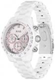 BOSS Analogue Multifunction Quartz Watch for Women with White Ceramic Bracelet - 1502632
