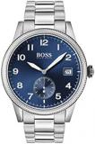 BOSS Men's Legacy Quartz Stainless Steel and Bracelet Casual Watch, Color: Silver (Model: 1513707), Silver