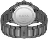 BOSS Chronograph Quartz Watch for Men with Grey Stainless Steel Bracelet - 1513991