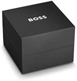 BOSS Automatic Watch for Men with Blue Stainless Steel Mesh Bracelet - 1513946