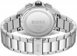BOSS Chronograph Quartz Watch for Men with Silver Stainless Steel Bracelet - 1513949