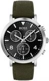 BOSS Mens Chronograph Quartz Watch with Nylon Strap 1513692