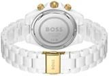 BOSS Analogue Multifunction Quartz Watch for Women with White Ceramic Bracelet - 1502631