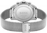BOSS Chronograph Quartz Watch for Men with Silver Stainless Steel Mesh Bracelet - 1513938