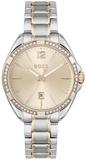 BOSS Analogue Quartz Watch for Women with Two-Tone Stainless Steel Bracelet - 1502622