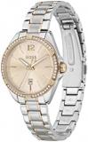 BOSS Analogue Quartz Watch for Women with Two-Tone Stainless Steel Bracelet - 1502622
