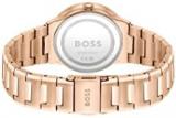 BOSS Analogue Quartz Watch for Women with Carnation Gold Coloured Stainless Steel Bracelet - 1502651