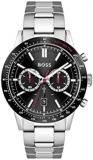 BOSS Chronograph Quartz Watch for Men with Silver Stainless Steel Bracelet - 151...
