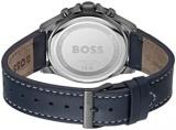 BOSS Men's Analog Quartz Watch with Leather Strap 1514056