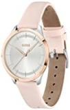 BOSS Analogue Quartz Watch for Women with Blush Leather Strap - 1502643