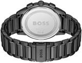 BOSS Chronograph Quartz Watch for Men with Grey Stainless Steel Bracelet - 1513929