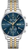 BOSS Chronograph Quartz Watch for Men with Two-Tone Stainless Steel Bracelet - 1513976