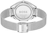BOSS Analogue Multifunction Quartz Watch for Women with Silver Stainless Steel Mesh Bracelet - 1502638