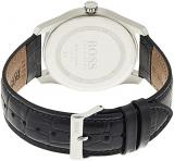 BOSS Analogue Quartz Watch for Men with Black Leather Strap - 1513741