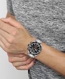 BOSS Chronograph Quartz Watch for Men with Silver Stainless Steel Bracelet - 1513971
