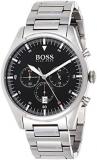 BOSS Chronograph Quartz Watch for Men with Silver Stainless Steel Bracelet - 1513712