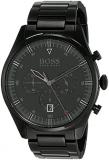 BOSS Chronograph Quartz Watch for Men with Black Stainless Steel Bracelet - 1513714