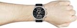 BOSS Chronograph Quartz Watch for Men with Black Leather Strap - 1513782
