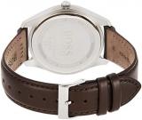 BOSS Analogue Quartz Watch for Men with Brown Leather Strap - 1513726