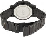 BOSS Chronograph Quartz Watch for Men with Black Stainless Steel Bracelet - 1513780