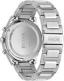 BOSS Chronograph Quartz Watch for Men with Silver Stainless Steel Bracelet - 1513868