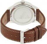 BOSS Analogue Multifunction Quartz Watch for Men with Brown Leather Strap - 1513899