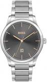 BOSS Analogue Quartz Watch for Men with Silver Stainless Steel Bracelet - 1513979
