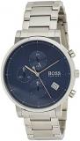 BOSS Chronograph Quartz Watch for Men with Silver Stainless Steel Bracelet - 1513779