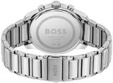BOSS Chronograph Quartz Watch for Men with Silver Stainless Steel Bracelet - 1514004