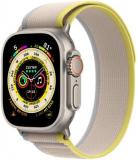 Apple Watch 49mm Yellow/Beige Trail Loop - S/M