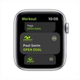 Apple 2020 Watch SE (GPS, 44mm) - Silver Aluminium Case with White Sport Band