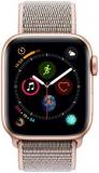 Apple Watch Series 4 40mm (GPS + Cellular) - Gold Aluminium Case with Pink Sand Sport Loop (Renewed)