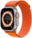 Apple Watch 49mm Orange Alpine Loop - Small