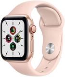 Apple Watch SE 40mm (GPS + Cellular) - Gold Aluminium Case with Pink Sand Sport ...