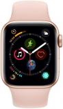Apple Watch Series 4 40mm (GPS + Cellular) - Gold Aluminium Case with Pink Sand Sport Band (Renewed)