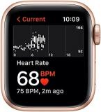 Apple Watch SE (1st generation) (GPS, 40mm) Smart watch - Gold Aluminium Case with Starlight Sport Band - Regular. Fitness & Activity Tracker, Heart Rate Monitor, Water Resistant