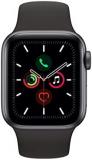 Apple Watch Series 5 (GPS + Cellular, 40mm) - Space Grey Aluminium Case with Black Sport Band (Renewed)