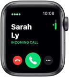 Apple Watch Series 5 (GPS + Cellular, 40mm) - Space Grey Aluminium Case with Black Sport Band (Renewed)