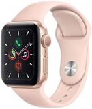 Apple Watch Series 5 (GPS, 40mm) - Gold Aluminium Case with Pink Sand Sport Band...